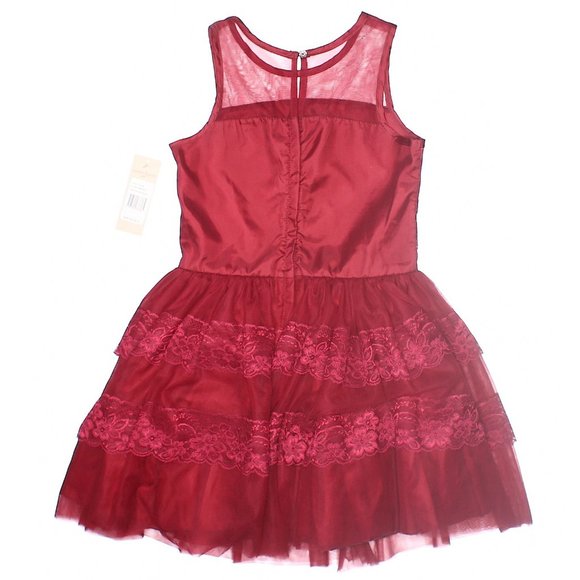 NWT Girls Size 14 or 16 Nordstrom Nanette Lepore Tulle and Lace Sleeveless Dress - Picture 1 of 2